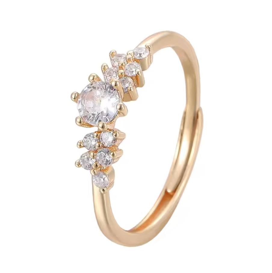 Handcrafted 925 Sterling Silver & Brilliant Zircon Solitaire