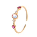 Handcrafted S925 Sterling Silver Radiant Round Solitaire